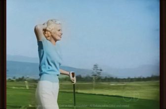 Jean Harlow speelt golf – beelden uit 1932 hersteld